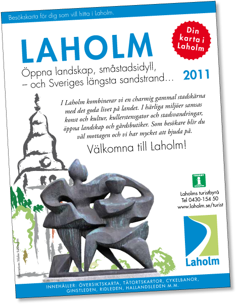 Laholms besökskarta 2011